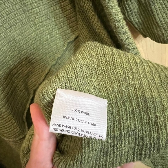 Eileen Fisher 100% Wool Cardigan - Picture 3 of 4